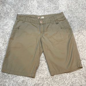 Billabong Khaki Bermuda Shorts, sz 7